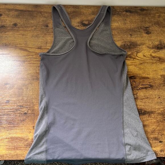 Nike Charcoal Gray Racerback Athletic Tank Top - Picture 7 of 7